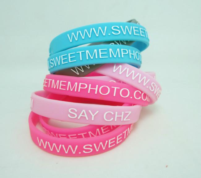 Embossed Printed Wristbands