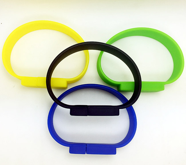 Silicone Wristband USB