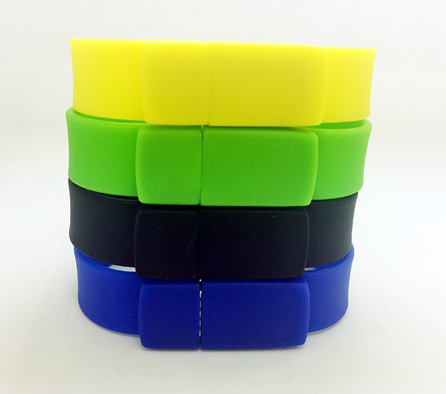 Silicone Wristband USB